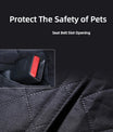 NOEIFEVO CA02 Funda para asiento de coche para perros Protector impermeable para asiento trasero de coche hamaca transportadora para perros de viaje para mascotas