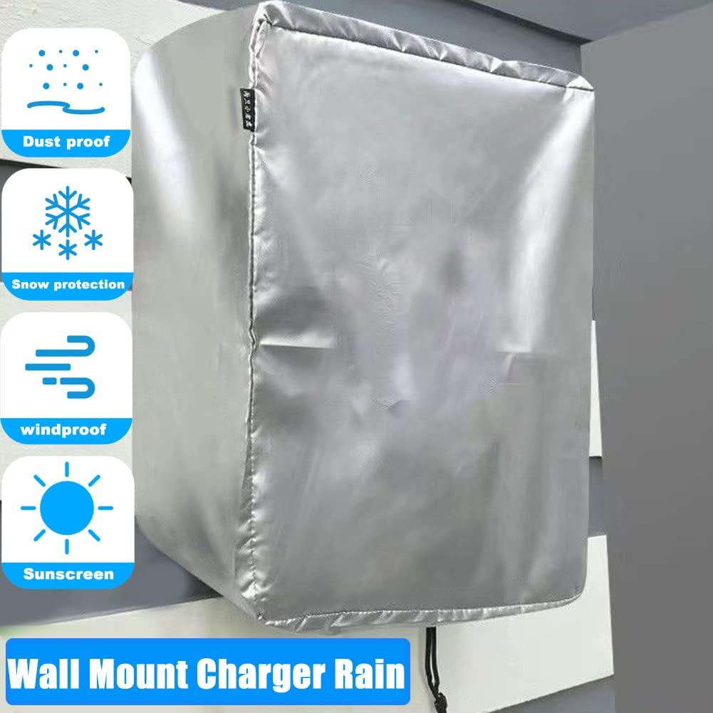 Housse de protection contre les intempéries NOEIFEVO pour station de charge EV Wallbox, couverture extérieure étanche à l'eau et à la poussière (40 x 32 x 20 cm)