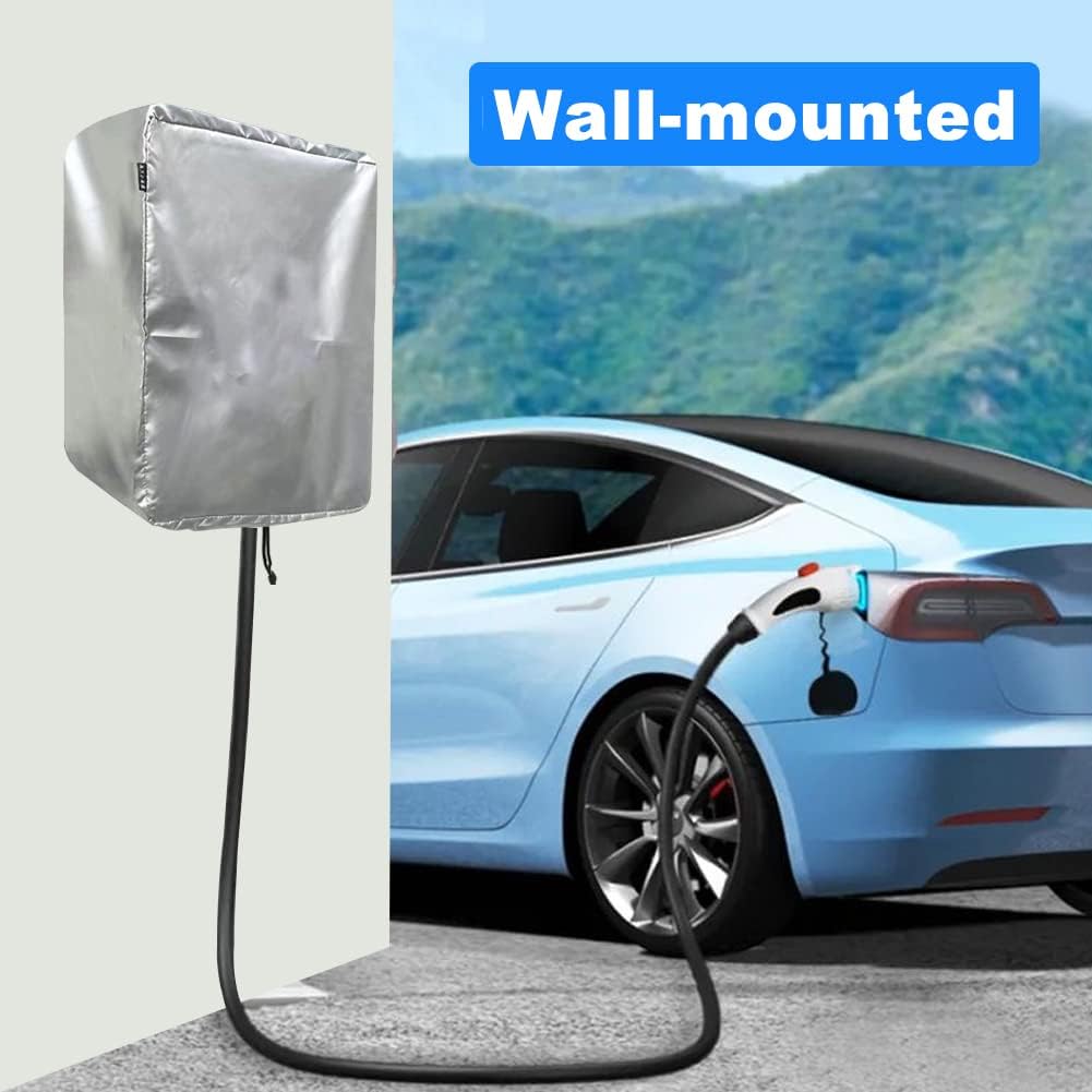 Housse de protection contre les intempéries NOEIFEVO pour station de charge EV Wallbox, couverture extérieure étanche à l'eau et à la poussière (40 x 32 x 20 cm)