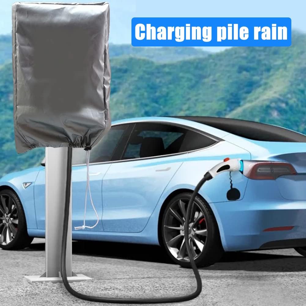 Housse de protection contre les intempéries NOEIFEVO pour EV Wallbox, coque extérieure étanche à l'eau et à la poussière pour station de charge (70* 35*25 cm)