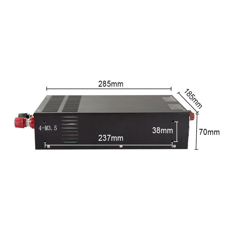 NOEIFEVO 12V 24V 36V 48V 60V 80V 110V Spanningsinstelbare Universele Oplaadapparaat, 200A 125A 50A 27A Stroominstelbaar, CC/CV Laden, Lithium Lipo LiFePO4 Loodzuuraccu Hoge Stroomvoorziening