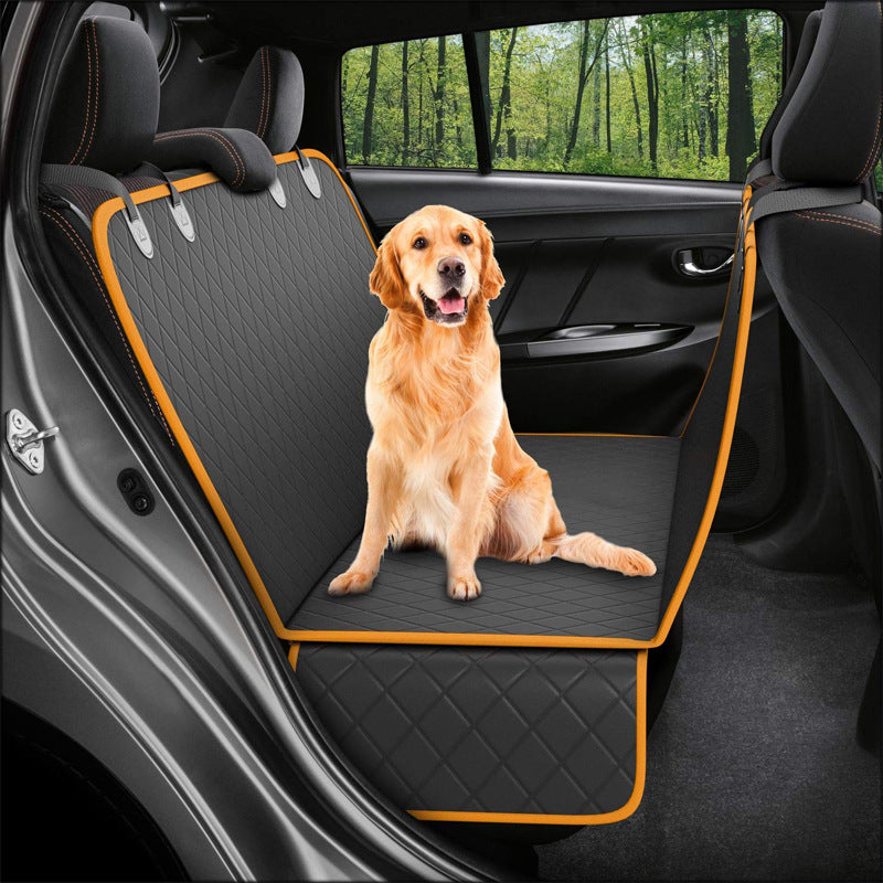 NOEIFEVO CA02 Funda para asiento de coche para perros Protector impermeable para asiento trasero de coche hamaca transportadora para perros de viaje para mascotas