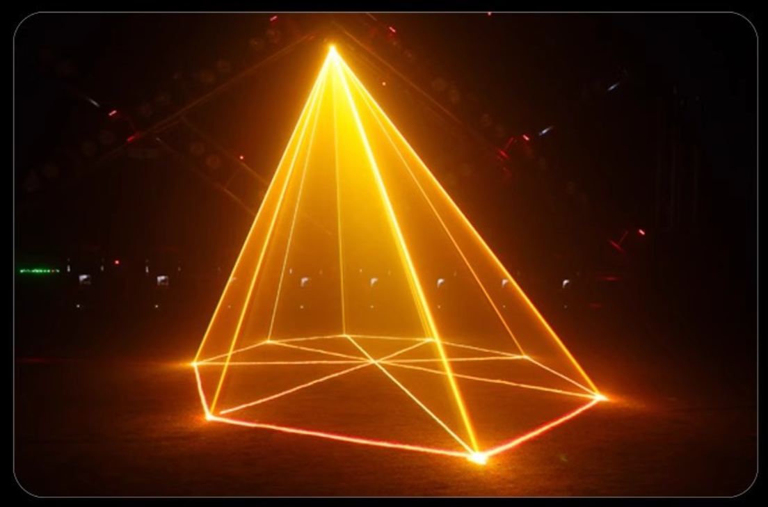 2W lumière laser fantôme en couleur, éclairage de scène professionnel, adapté au KTV, aux bars, aux clubs de nuit et aux spectacles sur scène
