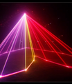 2W lumière laser fantôme en couleur, éclairage de scène professionnel, adapté au KTV, aux bars, aux clubs de nuit et aux spectacles sur scène