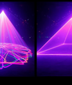 2W lumière laser fantôme en couleur, éclairage de scène professionnel, adapté au KTV, aux bars, aux clubs de nuit et aux spectacles sur scène