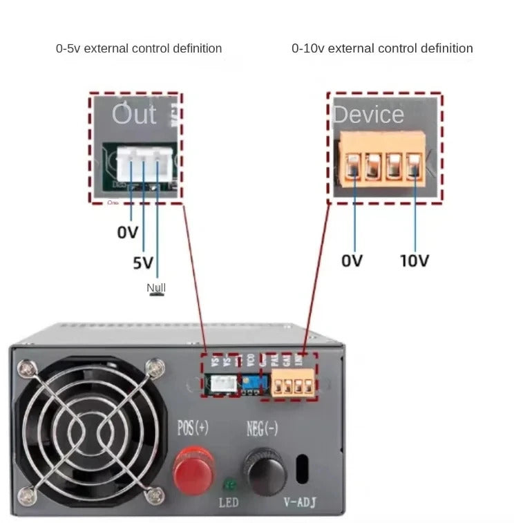 NOEIFEVO 0-320V 0-220V 0-150V 0-110V Chargeur universel haute tension, compatible avec toutes les batteries ayant une tension de charge allant jusqu'à 320V