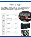 NOEIFEVO 12V 60A DC-DC Cargador de batería Booster para RV, Camper y Barco, para baterías de GEL AGM de ácido de plomo de litio LiFePO4, soporte Bluetooth