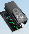 Bomba de aire eléctrica, bomba de aire con batería de 150 PSI, presión de neumáticos preestablecida para coche/motocicleta/bicicleta/pelota, inflado con un solo botón y parada automática, bomba de bicicleta con luz LED y power bank