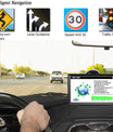 NOEIFEVO XT90 Navigatore GPS, touchscreen da 9 pollici con mappe d’Europa, 8GB di ROM + 256MB di RAM, supporto multilingue, trasmissione FM, per auto/furgoni/camion