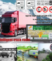NOEIFEVO XT90 Navigatore GPS, touchscreen da 9 pollici con mappe d’Europa, 8GB di ROM + 256MB di RAM, supporto multilingue, trasmissione FM, per auto/furgoni/camion