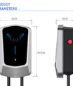 Noeifevo Q6 7KW EV-latausaseman seinäkotelo 32A 1Phase Type 2 5M DC6mA RCD-suojaus